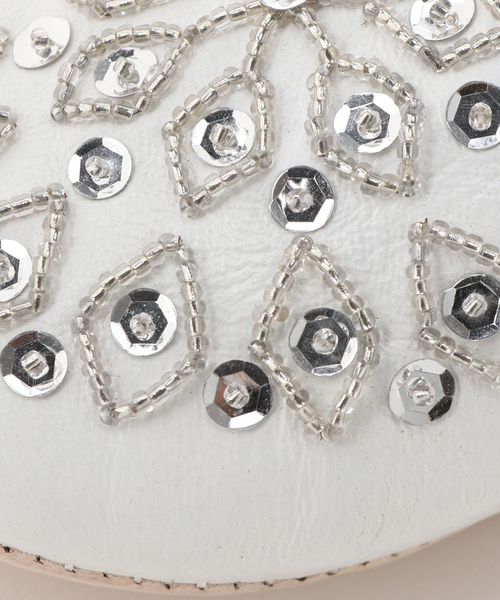 La TOTALITE(ラトータリテ)の「【Fatima Morocco/ファティマ モロッコ】スパンコールバブーシュ(その他シューズ・レディース・ホワイト・FREE)」の9枚目の写真