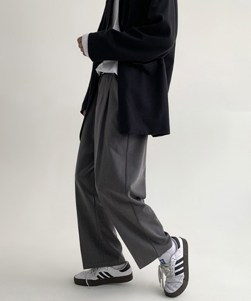 MGV（エムジーヴィー）の「センタープレススラックス（スラックス・メンズ・ブラック/グレー・MEDIUM/LARGE/X-LARGE）」の6枚目の写真