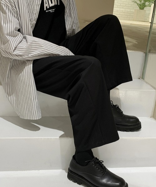 MGV（エムジーヴィー）の「センタープレススラックス（スラックス・メンズ・ブラック/グレー・MEDIUM/LARGE/X-LARGE）」の14枚目の写真