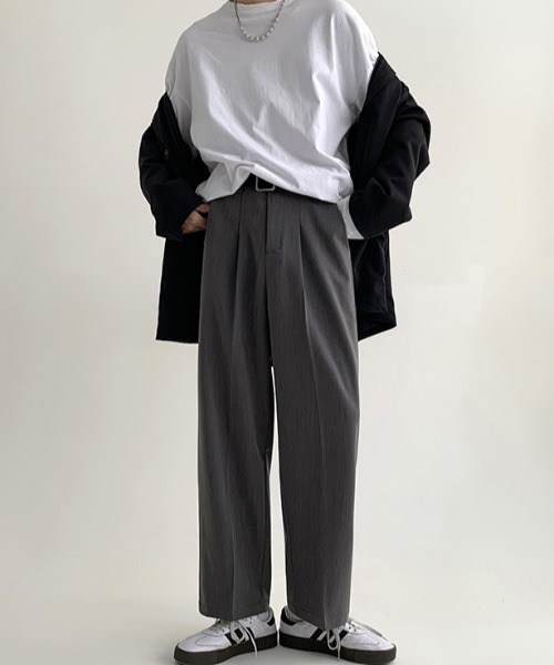 MGV（エムジーヴィー）の「センタープレススラックス（スラックス・メンズ・ブラック/グレー・MEDIUM/LARGE/X-LARGE）」の17枚目の写真