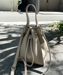 ベロアコンビワンハンドルドロストBAG