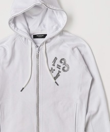 1piu1uguale3 RELAX | 【1PIU1UGUALE3 RELAX】1+1=3 RHINESTONE HOODIE(パーカー)