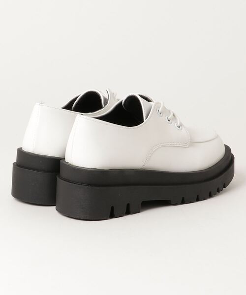 LibertyDoll（リバティードール）の「Liberty doll / 軽量厚底トラックソールシューズ レースアップ オックスフォード(3040) (3041)（ドレスシューズ・メンズ・ホワイト/ブラック/ダークブラウン/ブラック系その他/ホワイト系1/ブラック系/ブラック系1/ダークブラウン系1/シルバー/シルバー系1/ブラック系2/ブラック系その他2/キャメル/イエロー系その他/ブラック系その他3・44/40/41/42/43/LL/S/M/L/XL）」の16枚目の写真