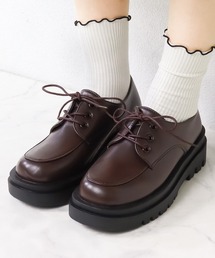 MS（エムエス）の「Liberty doll / 軽量厚底トラックソールシューズ レースアップ オックスフォード(3040) (3041)（ドレスシューズ）」