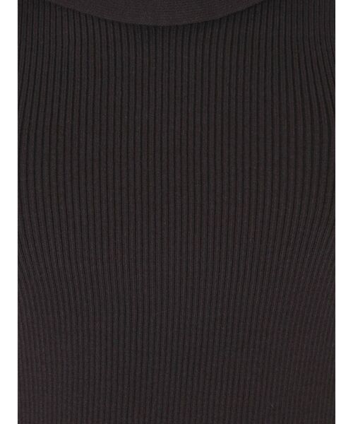 MERCURYDUO（マーキュリーデュオ）の「2WAYデザインラッフルニット（ニット/セーター・レディース・オフホワイト/ブラック/ベージュ/ダークブラウン・FREE）」の16枚目の写真