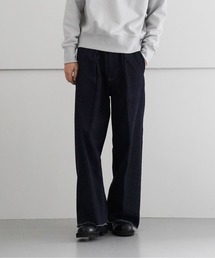 saby TUCK BAGGY -1OZ BINGO DENIM -ONE WASH-