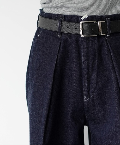 saby（サバイ）の「saby TUCK BAGGY -1OZ BINGO DENIM -ONE WASH-（デニムパンツ・メンズ・ブラック/インディゴブルー・S/M）」の18枚目の写真