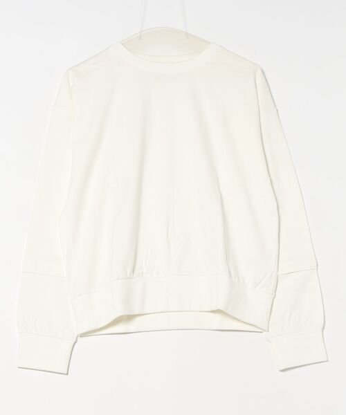 【Audrey and John Wad】クルーネック後ろタックプルオーバー -手洗い可-（Tシャツ/カットソー）｜Audrey and John Wad（オードリーアンドジョンワッド）