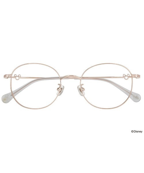 Disney(ディズニー)の「Zoff Disney Collection Premium Series PERFECT PAIR | ウェリントン型 めがね(メガネ・レディース・ブラック/ブラウン/ピンク・FREE)」の13枚目の写真
