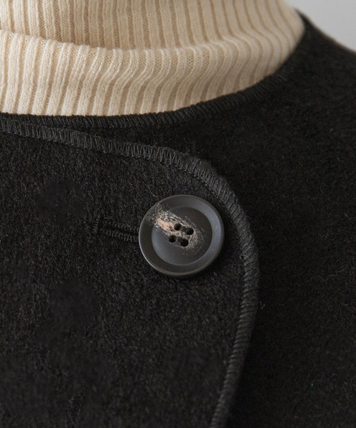 rectangle(レクタングル)の「ダブルフェイスアシメジレ(ベスト・レディース・ブラック/アイボリー・FREE)」の18枚目の写真