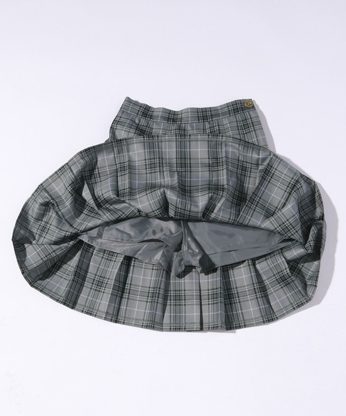 repipi armario（レピピ アルマリオ）の「【2023卒服】チェックプリーツスカート（スカート・キッズ・グリーン系その他/ベージュ系その他/グレー系その他/チャコールグレー・SMALL/MEDIUM/LARGE/X-LARGE）」の9枚目の写真
