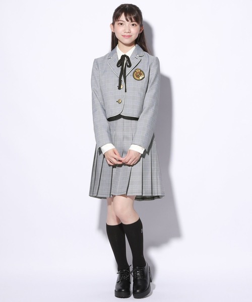 repipi armario（レピピ アルマリオ）の「【2023卒服】チェックプリーツスカート（スカート・キッズ・グリーン系その他/ベージュ系その他/グレー系その他/チャコールグレー・SMALL/MEDIUM/LARGE/X-LARGE）」の17枚目の写真