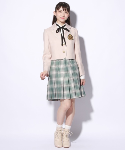 repipi armario（レピピ アルマリオ）の「【2023卒服】チェックプリーツスカート（スカート・キッズ・グリーン系その他/ベージュ系その他/グレー系その他/チャコールグレー・SMALL/MEDIUM/LARGE/X-LARGE）」の19枚目の写真