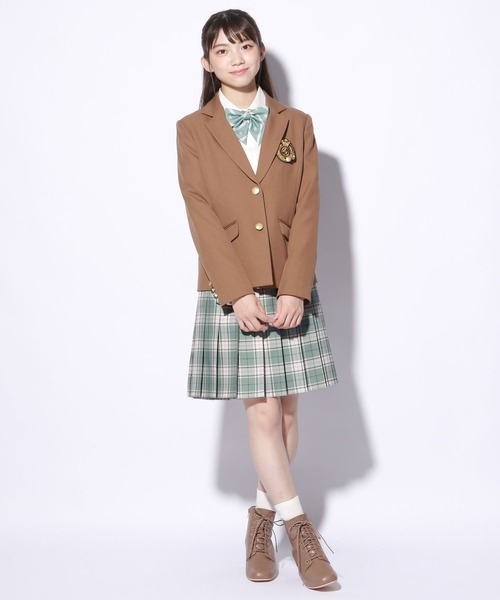 repipi armario（レピピ アルマリオ）の「【2023卒服】チェックプリーツスカート（スカート・キッズ・グリーン系その他/ベージュ系その他/グレー系その他/チャコールグレー・SMALL/MEDIUM/LARGE/X-LARGE）」の20枚目の写真