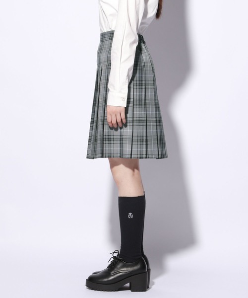 repipi armario（レピピ アルマリオ）の「【2023卒服】チェックプリーツスカート（スカート・キッズ・グリーン系その他/ベージュ系その他/グレー系その他/チャコールグレー・SMALL/MEDIUM/LARGE/X-LARGE）」の22枚目の写真