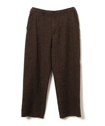 BEAMS | BEAMS / ウールリネン ワイドテーパード スラックス(スラックス)