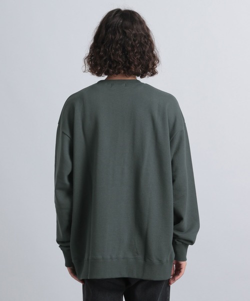 HARE（ハレ）の「HAREロゴスウェット(HARE)（スウェット・メンズ・オフホワイト/ブラック/グリーン・MEDIUM/SMALL）」の12枚目の写真