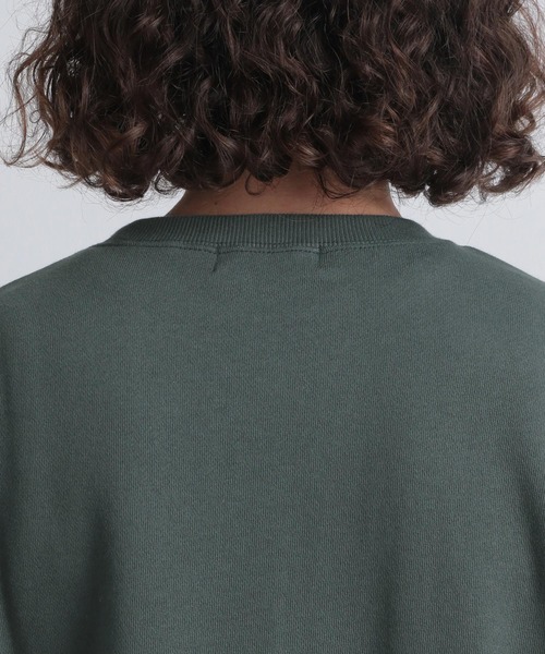 HARE（ハレ）の「HAREロゴスウェット(HARE)（スウェット・メンズ・オフホワイト/ブラック/グリーン・MEDIUM/SMALL）」の16枚目の写真