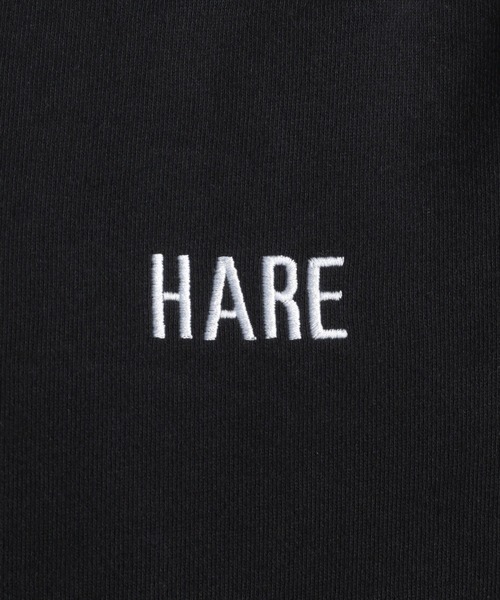 HARE（ハレ）の「HAREロゴスウェット(HARE)（スウェット・メンズ・オフホワイト/ブラック/グリーン・MEDIUM/SMALL）」の19枚目の写真