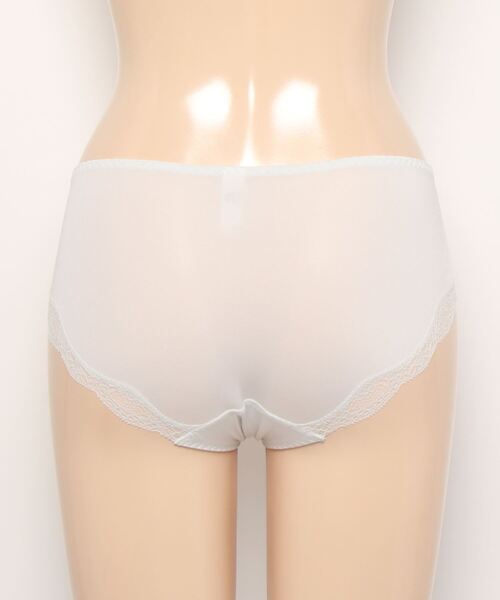 AMOSTYLE BY Triumph（アモスタイルバイトリンプ）の「レギュラーショーツ ガーデニングレース AMST1407 Hikini JX（ショーツ・レディース・グリーン/ブラウン/パープル/ブルー/シルバー/ベージュ・M/L）」の14枚目の写真