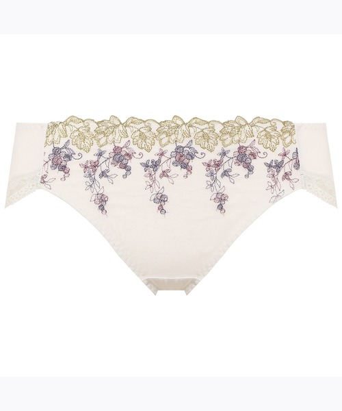 AMOSTYLE BY Triumph（アモスタイルバイトリンプ）の「レギュラーショーツ ガーデニングレース AMST1407 Hikini JX（ショーツ・レディース・グリーン/ブラウン/パープル/ブルー/シルバー/ベージュ・M/L）」の6枚目の写真