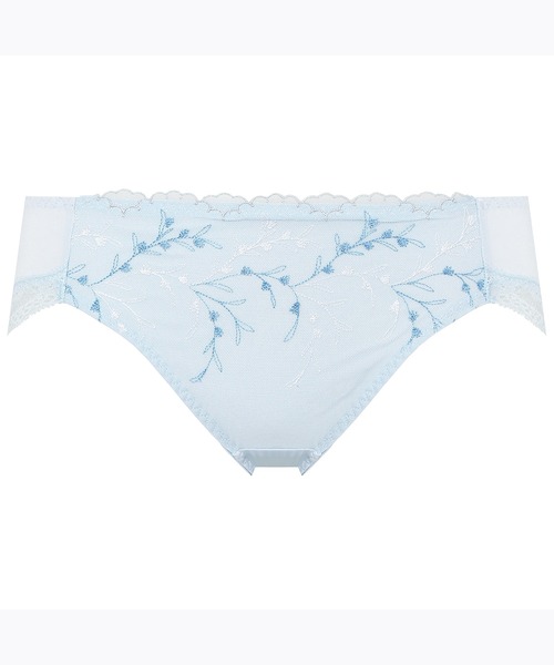 AMOSTYLE BY Triumph（アモスタイルバイトリンプ）の「レギュラーショーツ ガーデニングレース AMST1407 Hikini JX（ショーツ・レディース・グリーン/ブラウン/パープル/ブルー/シルバー/ベージュ・M/L）」の4枚目の写真