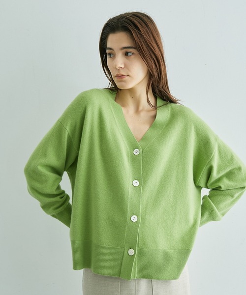 ROPE’ - ROPE カシミヤブレンド　ウールVネックニット　38サイズ セール】 【カシミヤブレンド】ウールVネックニット （ニット
