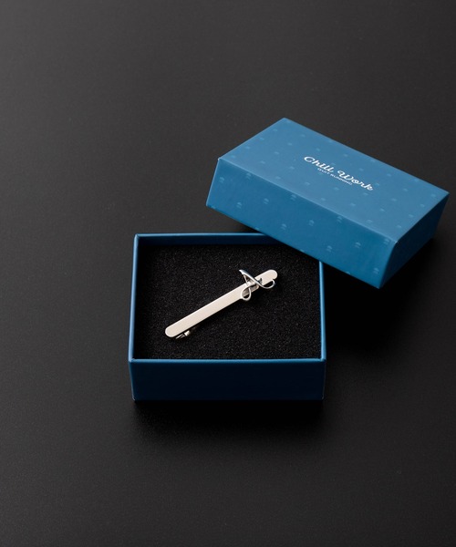 Quit Running（クイトランニング）の「イニシャルネクタイピン 専用ギフトボックス付き（ネクタイピン・メンズ・A/D/E/H/J/K/M/N/R/S/T/Y・FREE）」の17枚目の写真