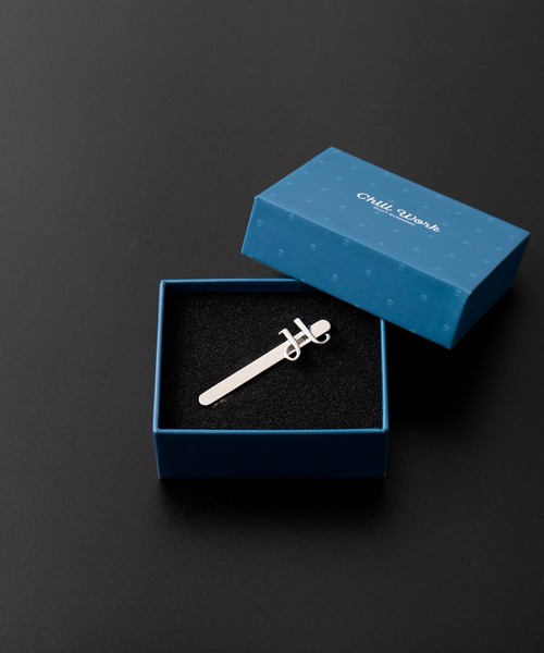 Quit Running（クイトランニング）の「イニシャルネクタイピン 専用ギフトボックス付き（ネクタイピン・メンズ・A/D/E/H/J/K/M/N/R/S/T/Y・FREE）」の14枚目の写真