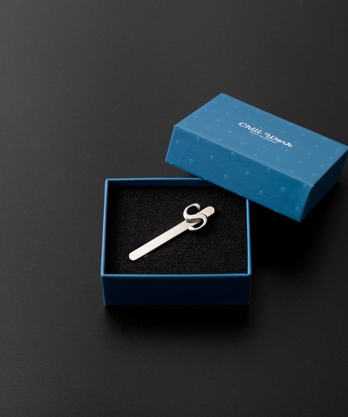 Quit Running（クイトランニング）の「イニシャルネクタイピン 専用ギフトボックス付き（ネクタイピン・メンズ・A/D/E/H/J/K/M/N/R/S/T/Y・FREE）」の22枚目の写真