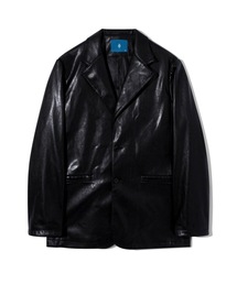 【Diamond Layla 】エッセンシャル ブレザーレザージャケット(J23) / Essential Blazer Leather Jacket J23 Black