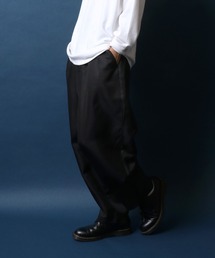 ANPAS | Twill Fabric Tuck Wide Balloon Pants/ツイル タックワイドバルーンパンツ バギーパンツ(スラックス)