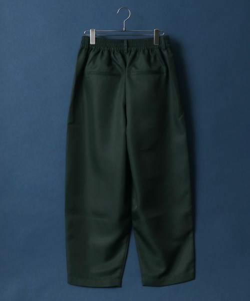 ANPAS（アンパス）の「Twill Fabric Tuck Wide Balloon Pants/ツイル タックワイドバルーンパンツ（スラックス・メンズ・ブルー/グリーン/チャコールグレー/ブラック・S/M/L）」の17枚目の写真