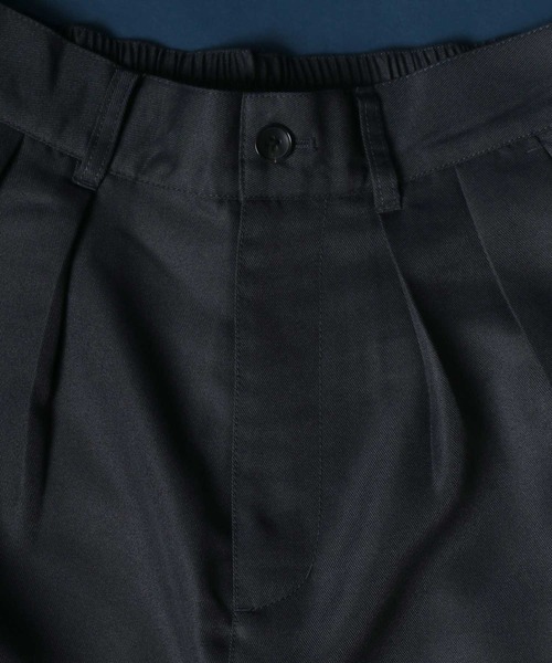 ANPAS（アンパス）の「Twill Fabric Tuck Wide Balloon Pants/ツイル タックワイドバルーンパンツ（スラックス・メンズ・ブルー/グリーン/チャコールグレー/ブラック・S/M/L）」の15枚目の写真