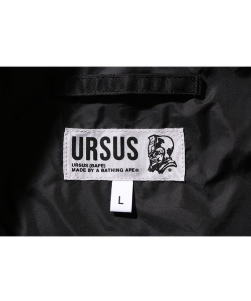 A BATHING APE（アベイシングエイプ）の「URSUS NYLON LOOSE FIT MA-1 M（MA-1・メンズ・オリーブ/ブラック・X-LARGE/SMALL/MEDIUM/XX-LARGE/LARGE）」の10枚目の写真