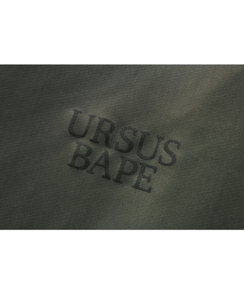 A BATHING APE（アベイシングエイプ）の「URSUS NYLON LOOSE FIT MA-1 M（MA-1・メンズ・オリーブ/ブラック・X-LARGE/SMALL/MEDIUM/XX-LARGE/LARGE）」の12枚目の写真