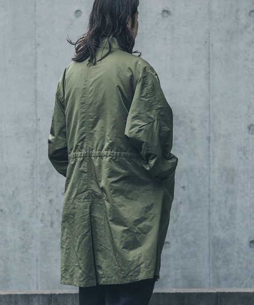 URBAN RESEARCH Sonny Label（アーバンリサーチサニーレーベル）の「ファーベストライナーモッズコート（モッズコート・メンズ・ブラック/カーキ・MEDIUM/LARGE）」の16枚目の写真