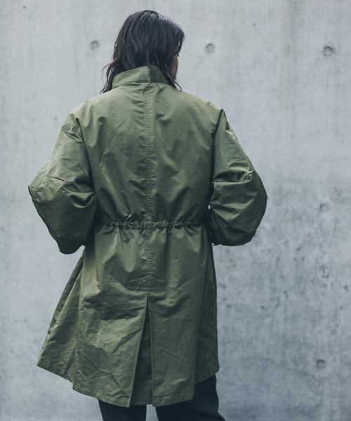 URBAN RESEARCH Sonny Label（アーバンリサーチサニーレーベル）の「ファーベストライナーモッズコート（モッズコート・メンズ・ブラック/カーキ・MEDIUM/LARGE）」の5枚目の写真