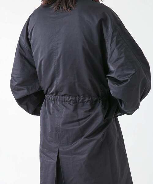 URBAN RESEARCH Sonny Label（アーバンリサーチサニーレーベル）の「ファーベストライナーモッズコート（モッズコート・メンズ・ブラック/カーキ・MEDIUM/LARGE）」の10枚目の写真