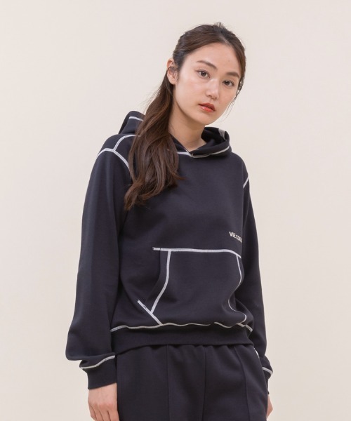 le coq sportif(ルコックスポルティフ)の「【WEB限定カプセルコレクション】 フーディ ダンボールスウェット ルコック レディース スポーツ(スウェット・レディース・ブラック/ピンク/ホワイト/ブルー・S/SS/L/M(M))」の21枚目の写真