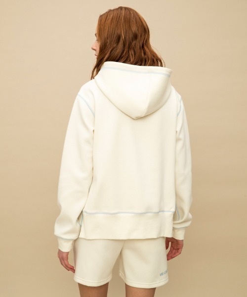 le coq sportif(ルコックスポルティフ)の「【WEB限定カプセルコレクション】 フーディ ダンボールスウェット ルコック レディース スポーツ(スウェット・レディース・ブラック/ピンク/ホワイト/ブルー・S/SS/L/M(M))」の6枚目の写真