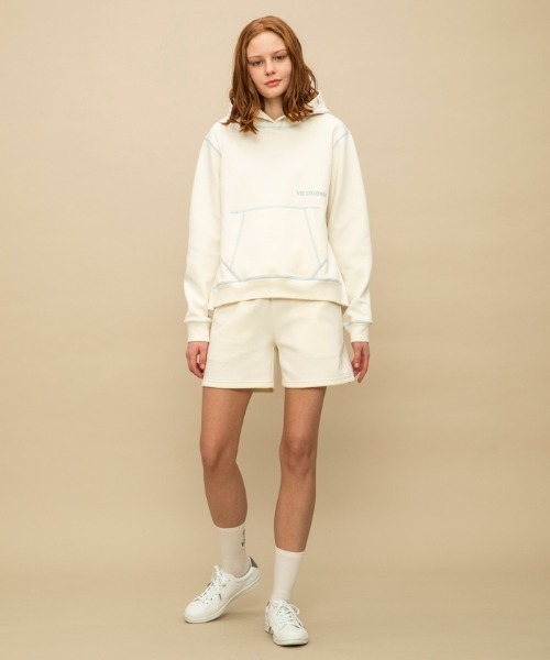 le coq sportif(ルコックスポルティフ)の「【WEB限定カプセルコレクション】 フーディ ダンボールスウェット ルコック レディース スポーツ(スウェット・レディース・ブラック/ピンク/ホワイト/ブルー・S/SS/L/M(M))」の8枚目の写真
