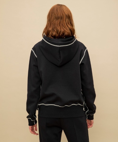 le coq sportif(ルコックスポルティフ)の「【WEB限定カプセルコレクション】 フーディ ダンボールスウェット ルコック レディース スポーツ(スウェット・レディース・ブラック/ピンク/ホワイト/ブルー・S/SS/L/M(M))」の10枚目の写真