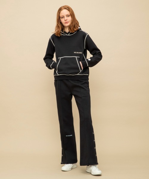 le coq sportif(ルコックスポルティフ)の「【WEB限定カプセルコレクション】 フーディ ダンボールスウェット ルコック レディース スポーツ(スウェット・レディース・ブラック/ピンク/ホワイト/ブルー・S/SS/L/M(M))」の12枚目の写真
