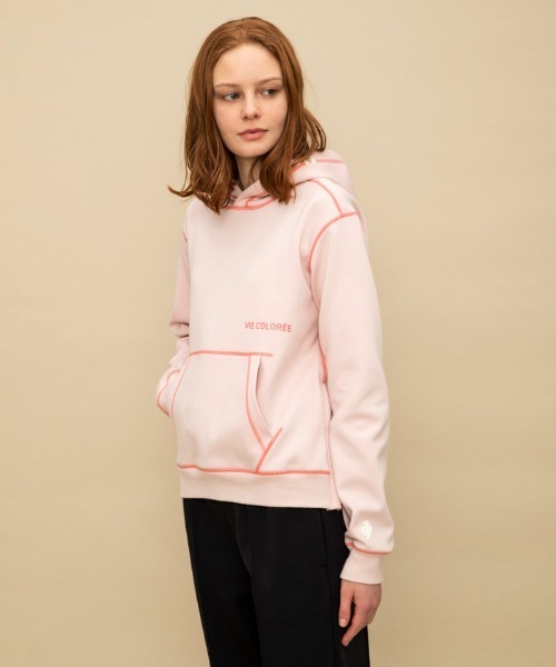 le coq sportif(ルコックスポルティフ)の「【WEB限定カプセルコレクション】 フーディ ダンボールスウェット ルコック レディース スポーツ(スウェット・レディース・ブラック/ピンク/ホワイト/ブルー・S/SS/L/M(M))」の17枚目の写真