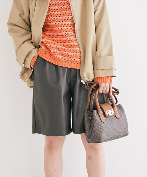 THE SHOP TK （ザ ショップ ティーケー ）の「◆【ショルダー付2WAY】モノグラムミニバッグ（ショルダーバッグ・レディース・ベージュ系その他2/ホワイト系8/ブラウン系6・00）」の16枚目の写真