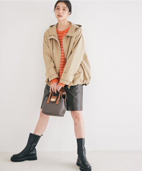 THE SHOP TK （ザ ショップ ティーケー ）の「◆【ショルダー付2WAY】モノグラムミニバッグ（ショルダーバッグ・レディース・ベージュ系その他2/ホワイト系8/ブラウン系6・00）」の5枚目の写真