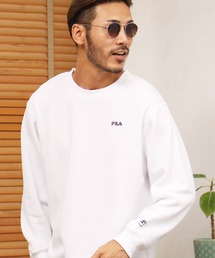 FILA（フィラ）の「FILA フィラ/ ワンポイント 刺繍 スウェット トレーナー（スウェット・メンズ）」