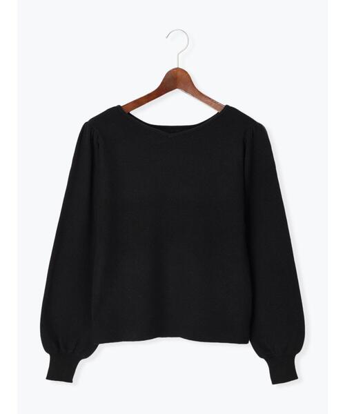 Te chichi(テチチ)の「総針前後2WAYニット(ニット/セーター・レディース・ブラック/グレー/オフホワイト/ブルー・フリ-)」の18枚目の写真