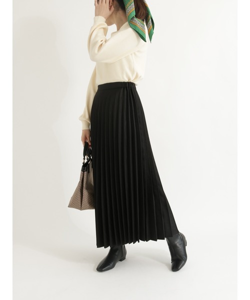 Te chichi(テチチ)の「総針前後2WAYニット(ニット/セーター・レディース・ブラック/グレー/オフホワイト/ブルー・フリ-)」の19枚目の写真